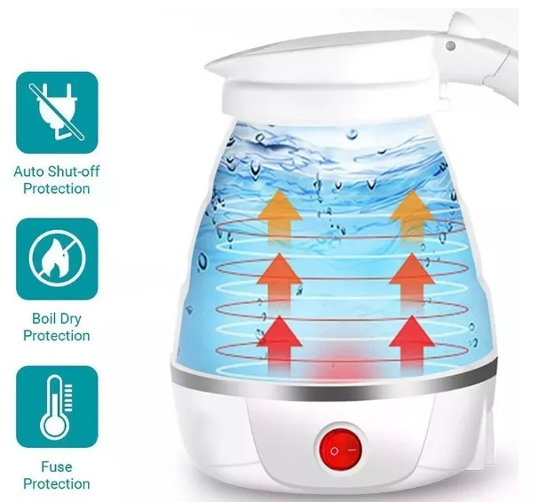 CAFETERA PLEGABLE TETERA JARRA ELECTRICA