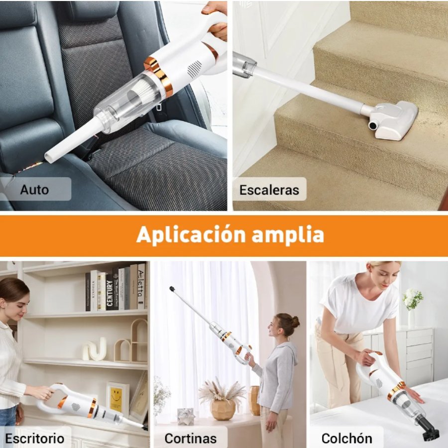 ASPIRADORA LARGA PORTATIL 3 EN 1