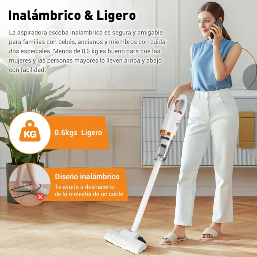 ASPIRADORA LARGA PORTATIL 3 EN 1