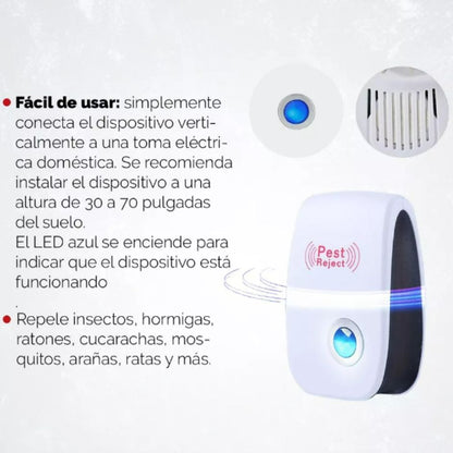 REPELENTE ULTRASONICO DE PLAGAS