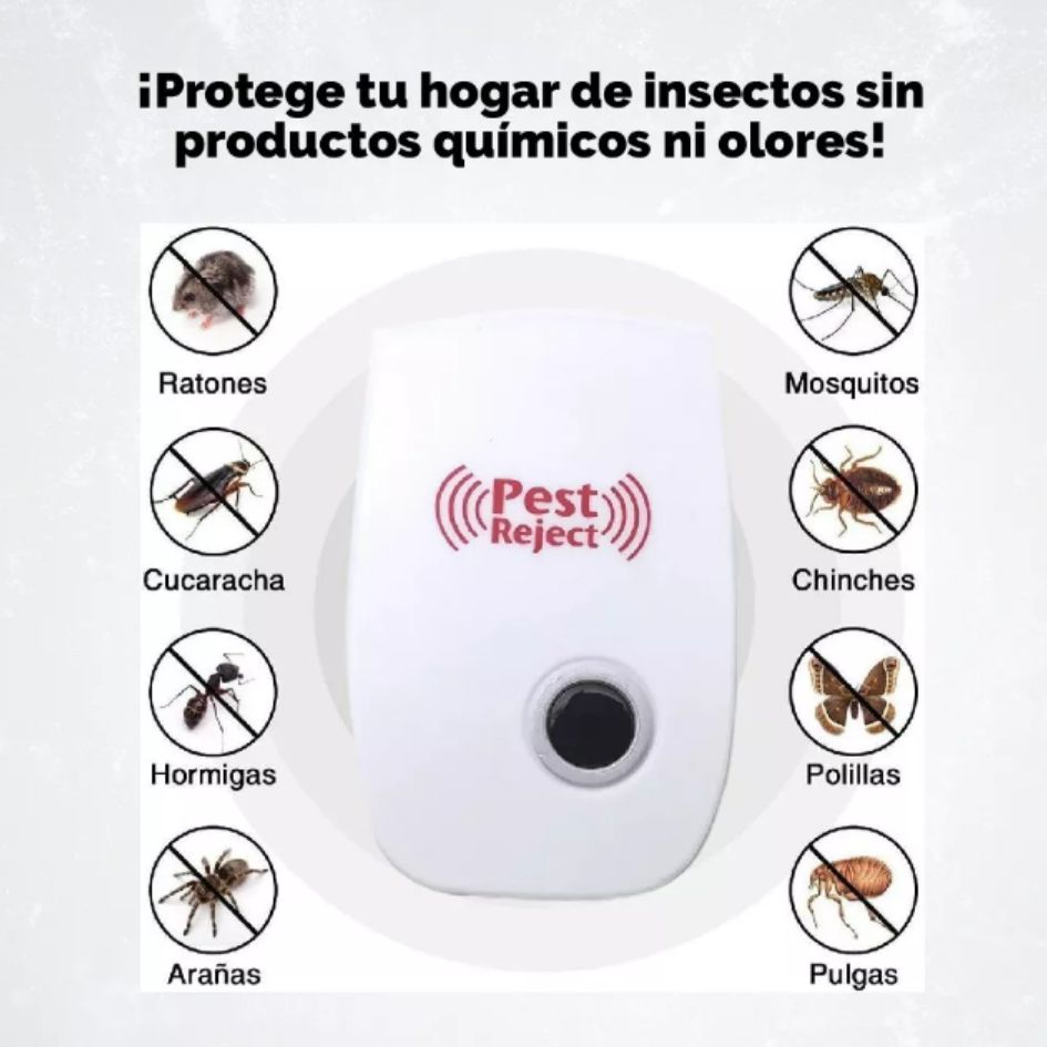 REPELENTE ULTRASONICO DE PLAGAS