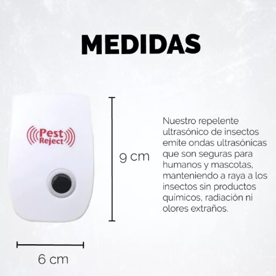 REPELENTE ULTRASONICO DE PLAGAS