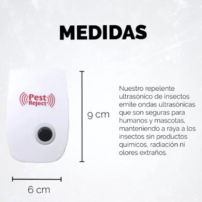 REPELENTE ULTRASONICO DE PLAGAS