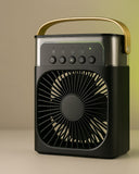 MINI VENTILADOR AIRE ACONDICIONADO LED