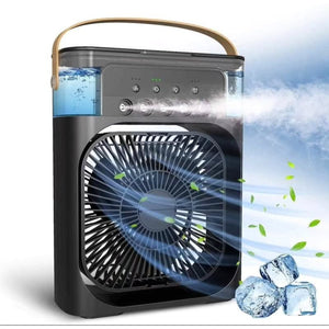 MINI VENTILADOR AIRE ACONDICIONADO LED