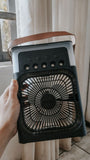 MINI VENTILADOR AIRE ACONDICIONADO LED